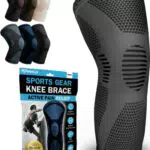 POWERLIX Kniebandage für Meniskusriss und Arthritis – Kompressionsstütze für Sport