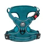 PoyPet Keine Pull Hundegeschirr Front Reflektierende Pet Weste für Hunde mit Einfache Kontrolle Griff und Rückseite perfekt für den täglichen Training