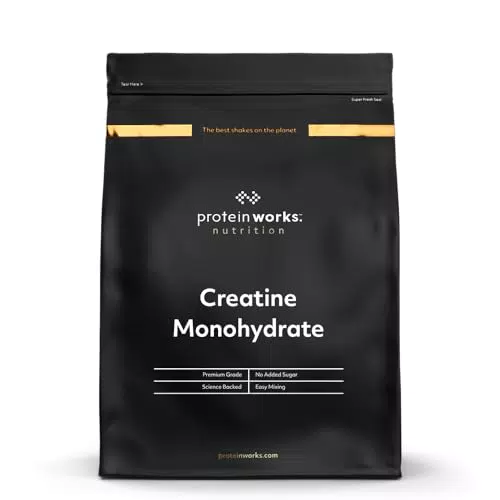 Protein Works Creatine Monohydrate – 100% reines Kreatin für Muskelaufbau
