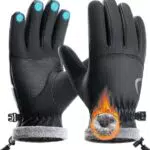 PULIOU Winterhandschuhe Herren Damen – Thermo, Winddicht, Touchscreen, Sport