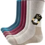 PULIOU Merinosocken Thermo für Herren und Damen – Wandersocken für Outdoor-Aktivitäten