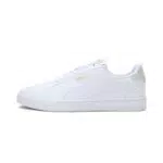 PUMA Unisex Shuffle Sneaker, White White-Peacoat Team Gold