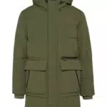 QS Herren Steppmantel mit Kapuze Modell 2150220 – Winterjacke für Männer