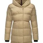 Ragwear Damen Wintermantel Niara mit Kapuze – Warme lange Jacke