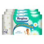 Regina Kamillenpapier 3-lagiges Toilettenpapier, sanft und zuverlässig, FSC-zertifiziert