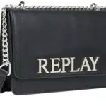 Replay Damen Handtasche aus Kunstleder – Elegante Schultertasche für Alltag