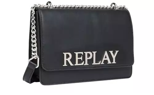 Replay Damen Handtasche aus Kunstleder – Elegante Schultertasche für Alltag