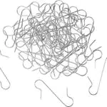 Riffelmacher 14332 Baumaufhänger aus Metall für Weihnachtsbaum und Dekoration