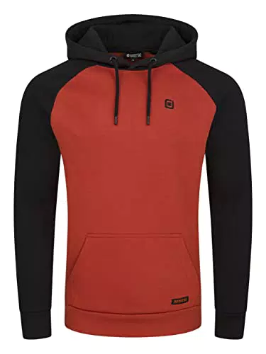 riverso Herren Kapuzenpullover RIVNino Hoodie Sweatshirt mit Kapuze Regular Fit Baumwolle