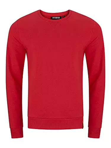 RIVPhillip Herren Pullover Basic Rundhals Sweatshirt Langarm Regular Fit