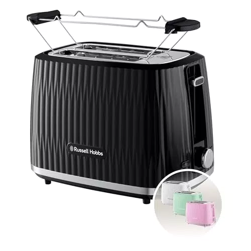 Russell Hobbs Toaster Eden 27372-56 mit 6 Bräunungsstufen und Hebefunktion