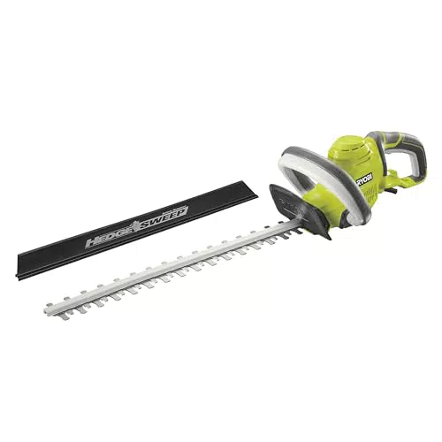 RYOBI RHT4550HS Elektro Heckenschere mit diamantgeschliffenen Messer, GripZone