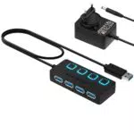 SABRENT USB hub 3.2 Gen1, USB Adapter, USB Verteiler