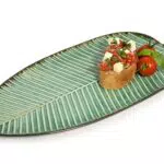 Sänger, Servierplatten Set Palm Beach, 11-teiliges Set aus Steingut