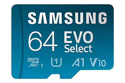 Samsung EVO Select microSD-Karte 256 GB mit SD-Adapter - Speicherkarte für Smartphone und Tablet, UHS-I U3, Full HD, 130 MB/s Lesegeschwindigkeit