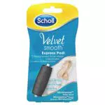 Scholl Velvet Smooth Express Pedi Ersatzrollen mit Mikrogranulaten
