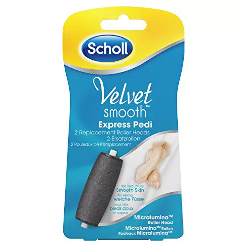 Scholl Velvet Smooth Express Pedi Ersatzrollen mit Mikrogranulaten