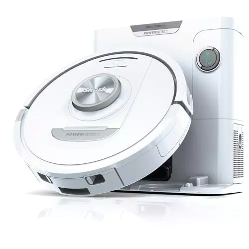 Shark PowerDetect AV2820VEEUWH Saugroboter mit 3D-LiDAR, selbstleerend, Anti-Allergen