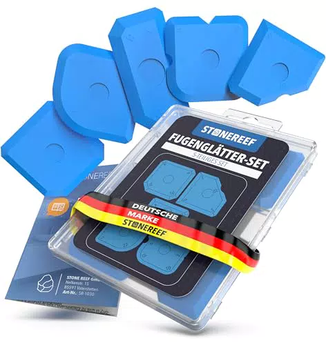 STONE REEF Silikonentferner Set mit Fugenmesser und Fugenkratzer