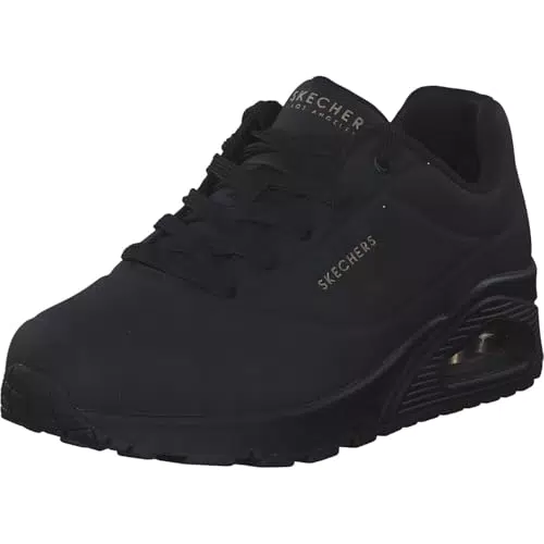 Skechers Damen UNO Stand ON AIR Sneakers, BBK