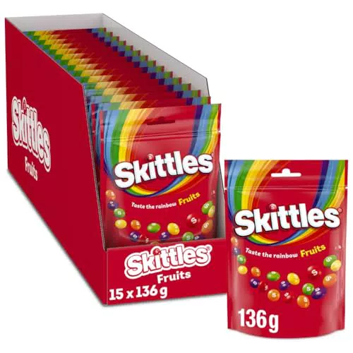 SKITTLES Fruits – Fruchtige Kaubonbons für Naschliebhaber