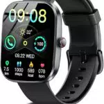Smartwatch für Damen und Herren mit Bluetooth Anrufen, Fitness Tracker, IP68