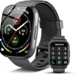 Smartwatch für Damen und Herren mit Bluetooth Anrufen, Fitness Tracker, IP68 Wasserdicht