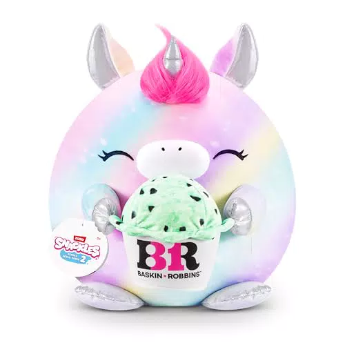 ZURU Snackles Marty Plüschspielzeug – Kuscheliges und beruhigendes Kuscheltier