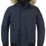 !Solid Frio Herren Winterjacke mit Fell-Kapuze für kalte Tage