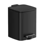 SONGMICS Kosmetikeimer LTB590B0602 – Tretmülleimer mit Softclose für Bad und Küche