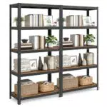 SONGMICS Standregal GLR040B12 – Vielseitiges Bücherregal im Industrie-Design