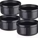 Vancasso Auflaufförmchen aus Keramik – Klassische Soufflé-Schalen für Desserts