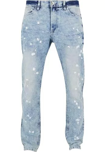 Southpole Herren Stretch Signature Denim Hose – Bequeme Jeans für Alltag und Freizeit