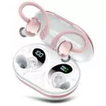 sprtoybat Bluetooth Kopfhörer mit ENC Noise Cancelling, In-Ear, IP7 wasserdicht, LED-Anzeige