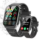 STECEi Smartwatch mit 1,85 HD Touchscreen, Bluetooth Anrufen & Fitnessfunktionen