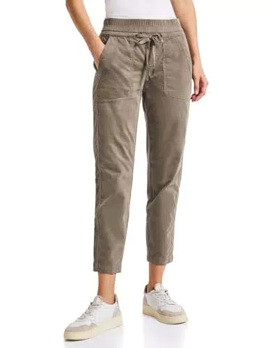 Street One Damen Cordhose Loose Fit Modell 3715975 – Bequeme Hose für Alltag