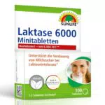 SUNLIFE Laktase 6000 – Hochdosierte Tabletten bei Laktoseintoleranz, glutenfrei