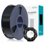SUNLU PLA+ Filament für 3D-Drucker - Stärker belastbar - Maßgenauigkeit +/- 0.02mm - Schwarz