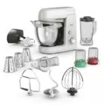 Tefal Bake Partner QB525B38 Küchenmaschine mit 1100 W und Standmixeraufsatz
