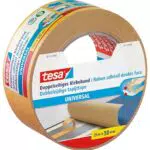 tesa Doppelseitiges Klebeband Universal - Starkes Klebeband für Teppich und Verpackungen
