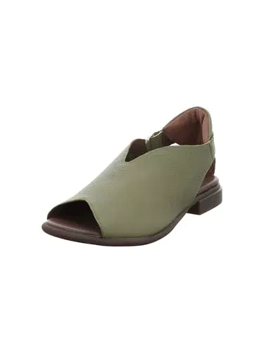 Think! Damen Sandale KAMAA – Nachhaltige chromfrei gegerbte Ledersandalen