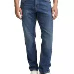 TOM TAILOR Herren Marvin Straight Jeans, 10119 - Used Mid Stone Blue Denim