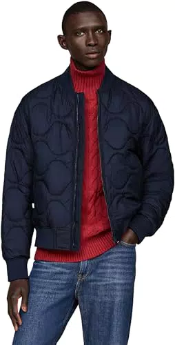 Tommy Hilfiger Herren Steppjacke Onion Quilted Bomber Übergangsjacke