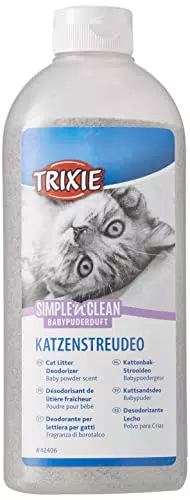 TRIXIE Simple'n'Clean Katzenstreudeo – Geruchsneutralisierer für Katzenklos