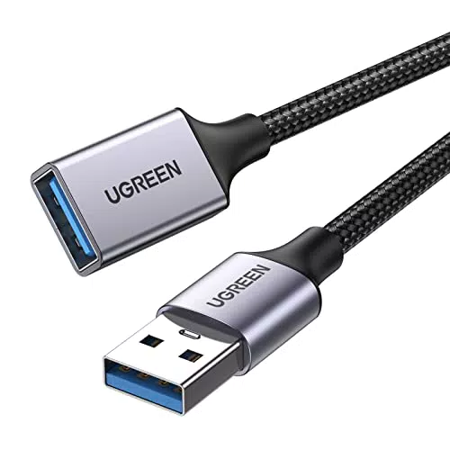 UGREEN USB 3.0 Verlängerungskabel – Schnelles Datenkabel mit Nylon-Gewebe