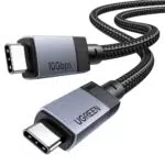 UGREEN USB-C Kabel 240W, 10Gbps, Schnellladekabel mit 4K Video, kompatibel mit iPhone, MacBook, Monitor, iPad