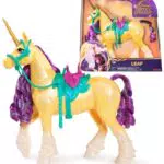 Unicorn Academy Einhorn Leaf – Spielzeugfigur zur Netflix-Serie für Kinder ab 4 Jahren