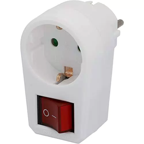UNITEC Schuko Zwischensteckdose mit Schalter – Energiesparen und Sicherheit