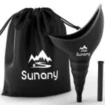 Urinella für Frauen, Weibliches Urinal Silikontrichter Tragbares Urinal für Frauen Stehend Bis Pinkeltrichter Wiederverwendbarer Frauenurinal für Frauen