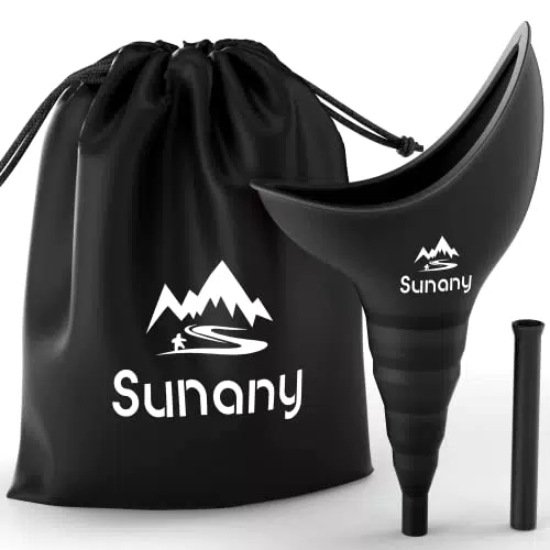 Urinella für Frauen, Weibliches Urinal Silikontrichter Tragbares Urinal für Frauen Stehend Bis Pinkeltrichter Wiederverwendbarer Frauenurinal für Frauen